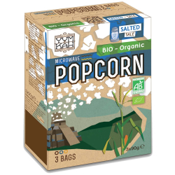 Yumkah Microwave Popcorn Salted (90g x 3), Pack Of 6 Yumkah Microwave Popcorn Salted (90g x 3), Pack Of 6