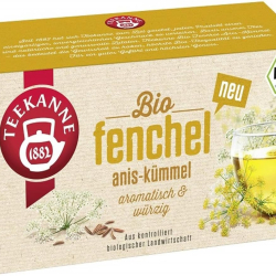 Teekanne BIO Fennel Tea 2.50g x 18 Tea Bags, Pack Of 12 Teekanne BIO Fennel Tea 2.50g x 18 Tea Bags, Pack Of 12