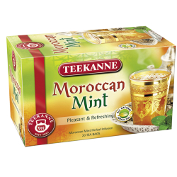 Teekanne Moroccan Mint Tea 1.8g x 20 Tea Bags, Pack Of 6 Teekanne Moroccan Mint Tea 1.8g x 20 Tea Bags, Pack Of 6