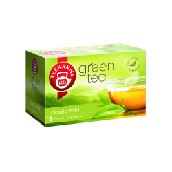 Teekanne Green Tea Classic Mild 1.75g x 20 Tea Bags, Pack Of 6 Teekanne Green Tea Classic Mild 1.75g x 20 Tea Bags, Pack Of 6