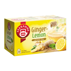 Teekanne Ginger Lemon Tea 1.75g x 20 Tea Bags, Pack Of 6 Teekanne Ginger Lemon Tea 1.75g x 20 Tea Bags, Pack Of 6