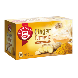 Teekanne Ginger Turmeric 1.75g x 20 Tea Bags, Pack Of 6 Teekanne Ginger Turmeric 1.75g x 20 Tea Bags, Pack Of 6