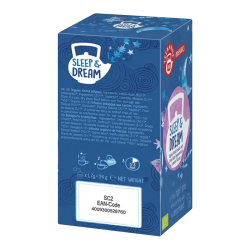 Teekanne Organics BIO Sleep & Dream Tea 1.70g x 20 Tea Bags, Pack Of 6 Teekanne Organics BIO Sleep & Dream Tea 1.70g x 20 Tea Bags, Pack Of 6