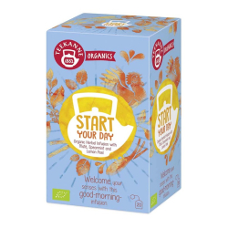 Teekanne Organics  BIO Start Your Day Tea 1.80g x 20 Tea Bags, Pack Of 6 Teekanne Organics  BIO Start Your Day Tea 1.80g x 20 Tea Bags, Pack Of 6