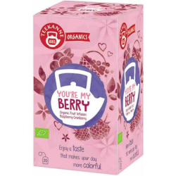 Teekanne Organics BIO You're My Berry Tea 2.25g x 20 Tea Bags, Pack Of 6 Teekanne Organics BIO You're My Berry Tea 2.25g x 20 Tea Bags, Pack Of 6