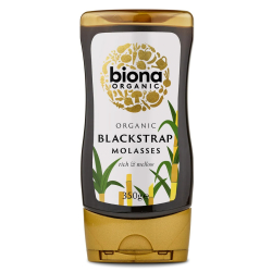 Biona Organic Blackstrap Molasses 350g, Pack Of 6 Biona Organic Blackstrap Molasses 350g, Pack Of 6
