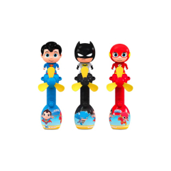 Relkon DC Super Friend Surprise Fan with Candies 10g, Pack Of 12 Relkon DC Super Friend Surprise Fan with Candies 10g, Pack Of 12