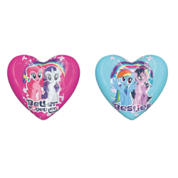 Relkon My Little Pony Heart Surprise Container with Candies 10g, Pack Of 24 Relkon My Little Pony Heart Surprise Container with Candies 10g, Pack Of 24