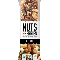 Nuts & Berries Organic Deluxe 40g, Pack Of 6