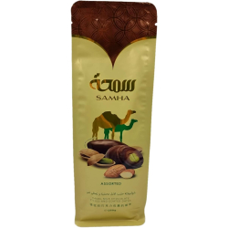 Samha Camel Milk Chocolate Dates Filled And Coated Dates  250g, Pack Of 6 Samha Camel Milk Chocolate Dates Filled And Coated Dates  250g, Pack Of 6