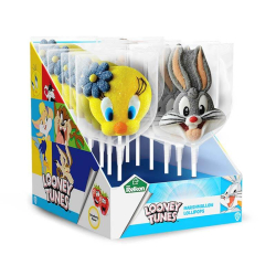 Looney Tunes Marshmallow Lollipop 12x45g