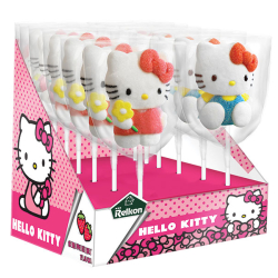Hello Kitty Marshmallows Lollipop 45g, Pack Of 6