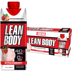 Lean Body Protein Shake Strawberry 500 ml, Pack Of 6 Lean Body Protein Shake Strawberry 500 ml, Pack Of 6