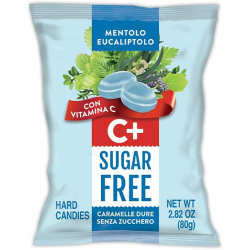 Serra Sugar Free Candies Menthol Eucalyptus With Vitamin C 80g, Pack Of 6 Serra Sugar Free Candies Menthol Eucalyptus With Vitamin C 80g, Pack Of 6