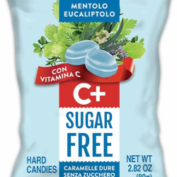 Serra Sugar Free Candies Menthol Eucalyptus With Vitamin C 80g, Pack Of 6