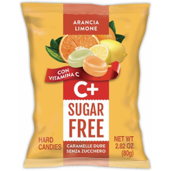 Serra Sugar Free Candies Orange and Lemon with Vitamin C 80g, Pack Of 6 Serra Sugar Free Candies Orange and Lemon with Vitamin C 80g, Pack Of 6