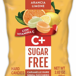 Serra Sugar Free Candies Orange and Lemon with Vitamin C 80g, Pack Of 6