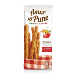 Amor Di pane Breadsticks Pizza 125g, Pack Of 18 Amor Di pane Breadsticks Pizza 125g, Pack Of 18