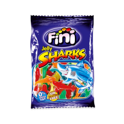 Fini Sharks Requins jelly Candy 90g, Pack Of 6