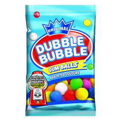 Dubble Bubble Assorted Gum Balls 90g (Gluten Free), Pack Of 6 Dubble Bubble Assorted Gum Balls 90g (Gluten Free), Pack Of 6