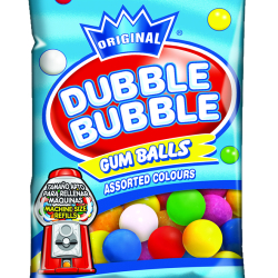 Dubble Bubble Assorted Gum Balls 90g (Gluten Free), Pack Of 6 Dubble Bubble Assorted Gum Balls 90g (Gluten Free), Pack Of 6