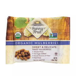 Sunny Fruit Organic Mulberries 30g, Pack Of 6 Sunny Fruit Organic Mulberries 30g, Pack Of 6
