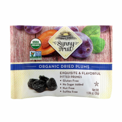 Sunny Fruit Organic Dried Plums 30g, Pack Of 6 Sunny Fruit Organic Dried Plums 30g, Pack Of 6