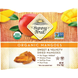 Sunny Fruit Organic Dried Mangoes 20g, Pack Of 6 Sunny Fruit Organic Dried Mangoes 20g, Pack Of 6