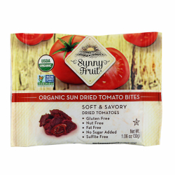 Sunny Fruit Organic Sun Dried Tomato Bites 30g, Pack Of 6 Sunny Fruit Organic Sun Dried Tomato Bites 30g, Pack Of 6