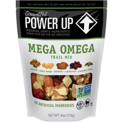Power Up Mega Omega Trail Mix 113g, Pack Of 6 Power Up Mega Omega Trail Mix 113g, Pack Of 6