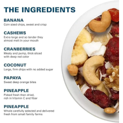 Power Up High Energy Trail Mix 113g, Pack Of 6 Power Up High Energy Trail Mix 113g, Pack Of 6