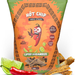 Hot Chip Strips Chilli and Lime 80g, Pack Of 20