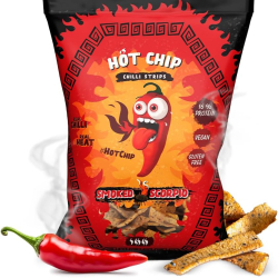  Hot Chip Strips Smoked Scorpio 80g, Pack Of 20