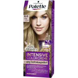 Palette Intensive Color Creme 8-0 Light Blonde, Pack Of 10