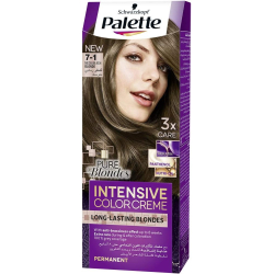Palette Intensive Color Creme 7-1 Middle Ash Blonde, Pack Of 10 Palette Intensive Color Creme 7-1 Middle Ash Blonde, Pack Of 10