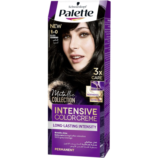 Palette Intensive Color Creme 1-0 Black, 50 ml