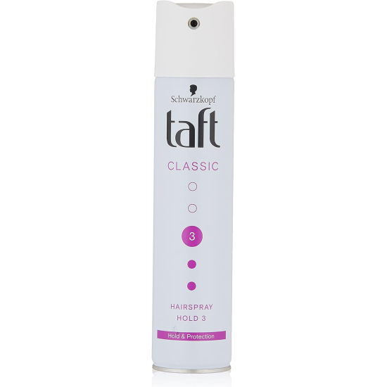 Taft Classic Hair Spray Extra Strong 250 ml, Pack Of 10