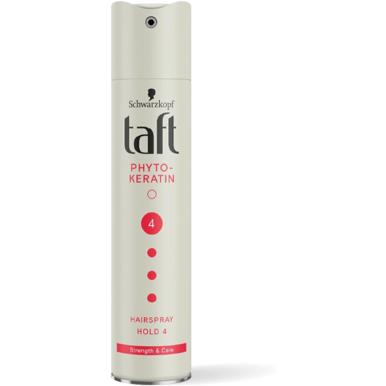 Taft Hair Spray Keratin 250 ml, Pack Of 10