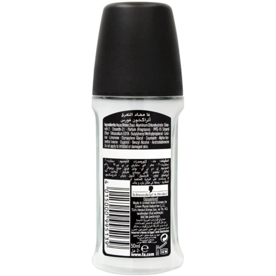  Fa Men Attraction Force Roll On Deodorant 50 ml