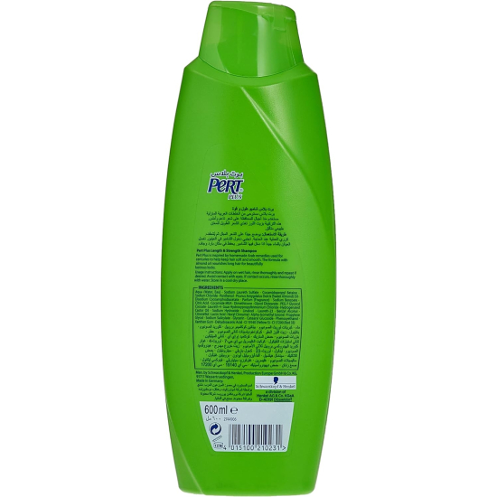 Pert Plus Length & Strength Shampoo With Almond Oil 600 ml