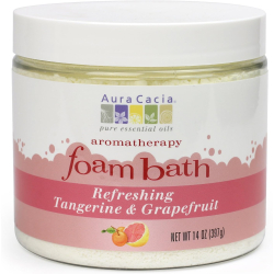 Aura Cacia Refreshing Tangrine & Grapefruit Foambath 397g Aura Cacia Refreshing Tangrine & Grapefruit Foambath 397g