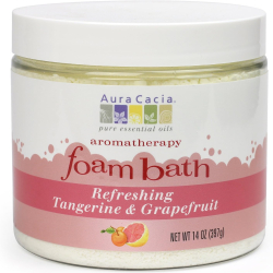 Aura Cacia Refreshing Tangrine & Grapefruit Foambath 397g Aura Cacia Refreshing Tangrine & Grapefruit Foambath 397g