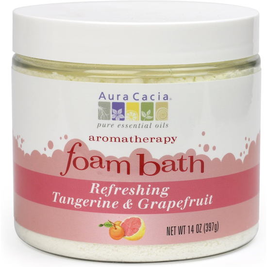 Aura Cacia Refreshing Tangrine & Grapefruit Foambath 397g