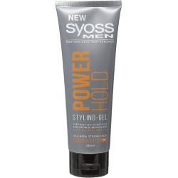 Syoss Power Hold Men Styling Gel 250 ml, Pack Of 6