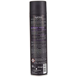 Syoss Hair Spray Strong Hold 400 ml, Pack Of 6 Syoss Hair Spray Strong Hold 400 ml, Pack Of 6
