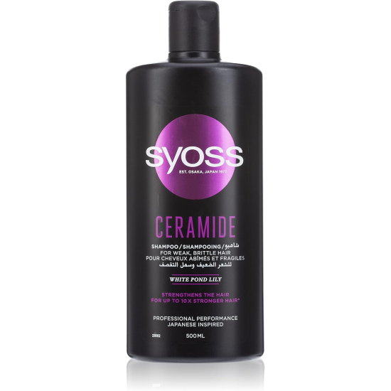 Syoss Ceramide Shampoo 500 ml For Weak Hair