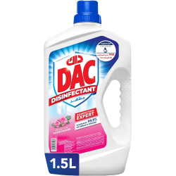 Dac Disinfectant Rose 2x New 1.5 Ltr, Pack Of 8 Dac Disinfectant Rose 2x New 1.5 Ltr, Pack Of 8