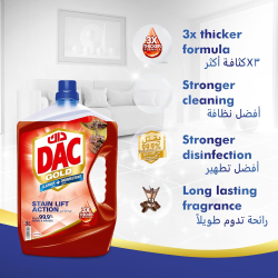Dac Gold Multipurpose Disinfectant Cleaner Arabian Oud 3 Ltr, Pack Of 6 Dac Gold Multipurpose Disinfectant Cleaner Arabian Oud 3 Ltr, Pack Of 6