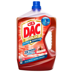 Dac Gold Multipurpose Disinfectant Cleaner Arabian Oud 3 Ltr, Pack Of 6 Dac Gold Multipurpose Disinfectant Cleaner Arabian Oud 3 Ltr, Pack Of 6