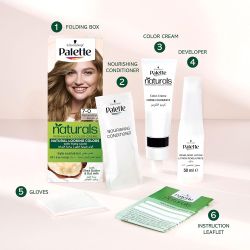 Palette Permanent Natural Color Creme 3-0-Dark Brown, Pack Of 10 Palette Permanent Natural Color Creme 3-0-Dark Brown, Pack Of 10